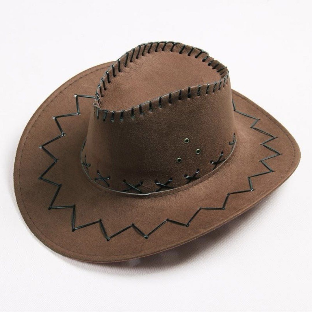 Brown Cowboy Hat (Category: Hats & Beanies) located in Manila. Submitted by carlarcxos (Listing ID 1464902258, Image 1). Description: .