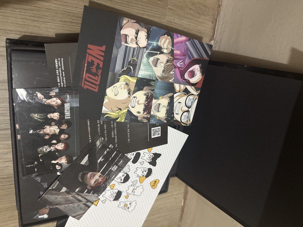 BTS: Dark & Wild (Category: K-Wave Merchandise) located in Manila. Submitted by mnwrite (Listing ID 1464875802, Image 2). Description: Includes photocards.