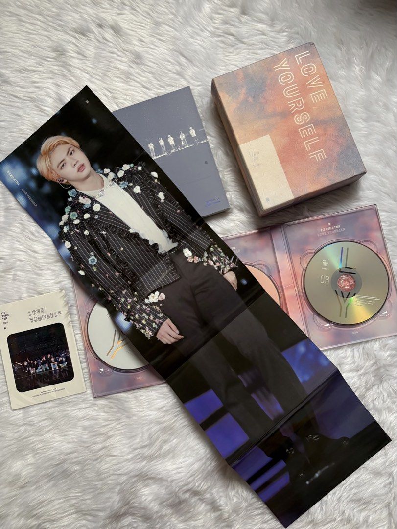 BTS Love Yourself Seoul DVD (Category: CDs & DVDs) located in Quezon City. Submitted by jovfadriga (Listing ID 1464854978, Image 1). Description: Complete w/o pc only (rare).