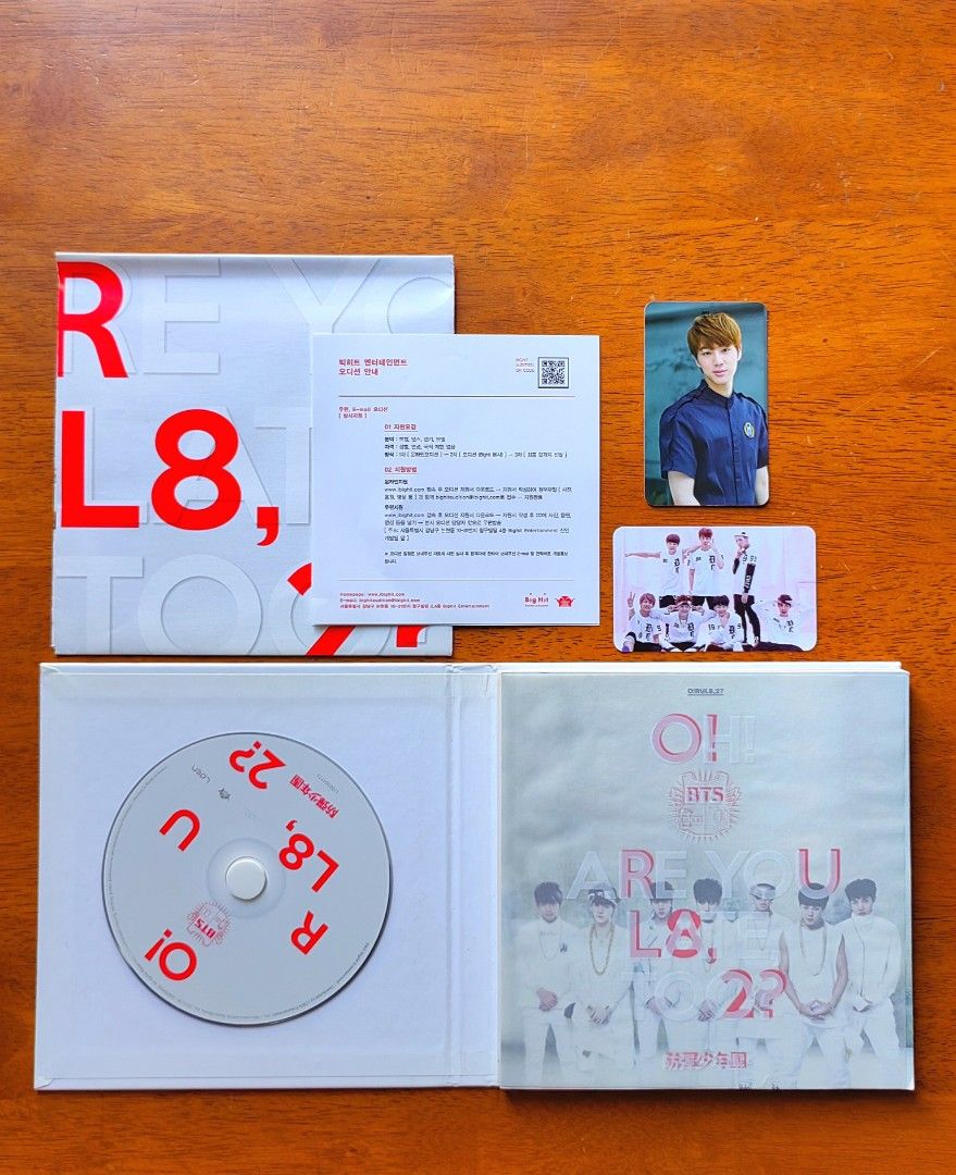BTS ORUL82 Album w/ Jin & Group PC (Category: K-Wave Merchandise) located in Cebu City. Submitted by pikapicachuuu_bns (Listing ID 1464813630, Image 1). Description: WTS LFB ↪︎ BTS ORUL82 Album 💸 w/ Jin & Group PC - 550 💸 w/ Group PC - 400 📍Official 📍On hand 📍Reply or message to claim #bts #jin #v #jungkook #jimin #rm #suga #jhope #btsalbum #kpop #album #merch #army #wts #lfb #willingtosell #lookingforbuyer #photocard #cd #btsalbum #btsarmy 