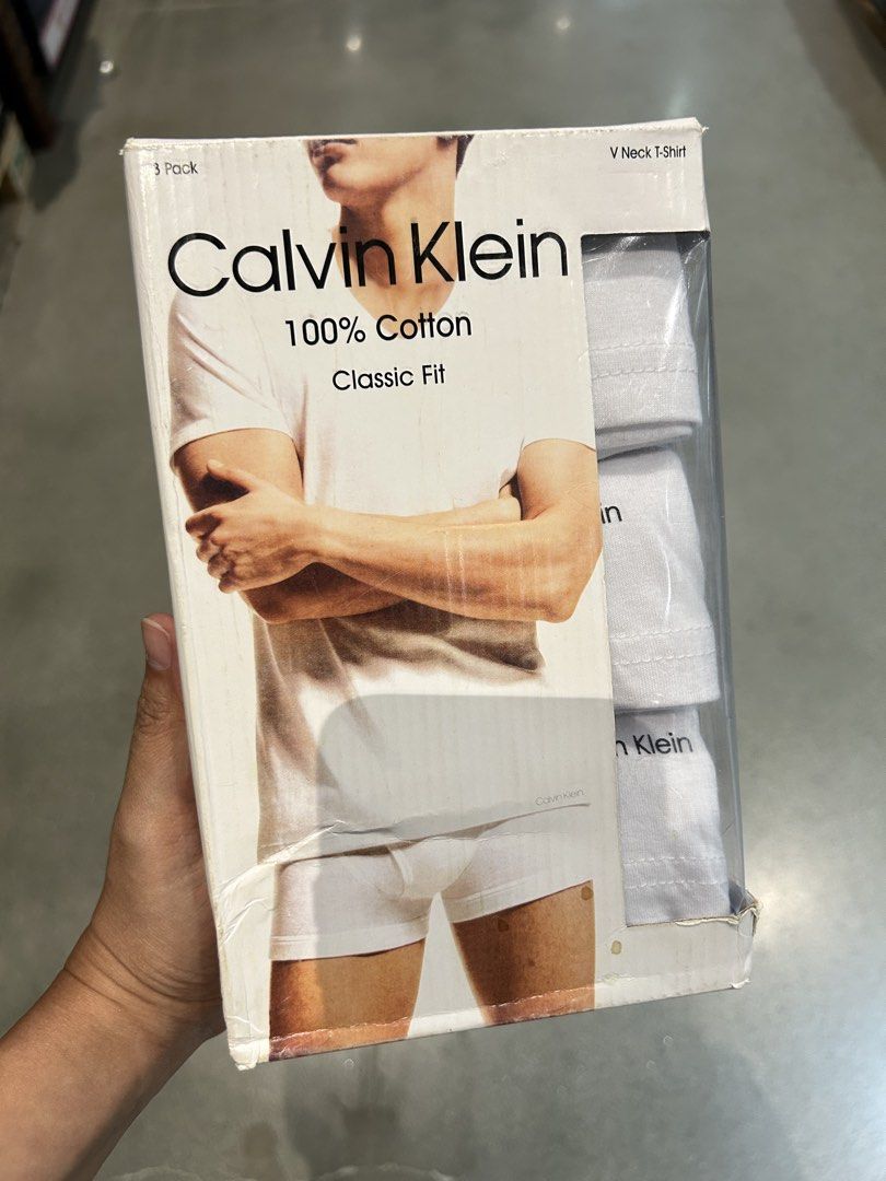 Calvin klein 3PK white shirt (Category: Tshirts & Polo Shirts ) located in Calamba. Submitted by biyanggg (Listing ID 1464845132, Image 1). Description: Plus sf XL ONLY.