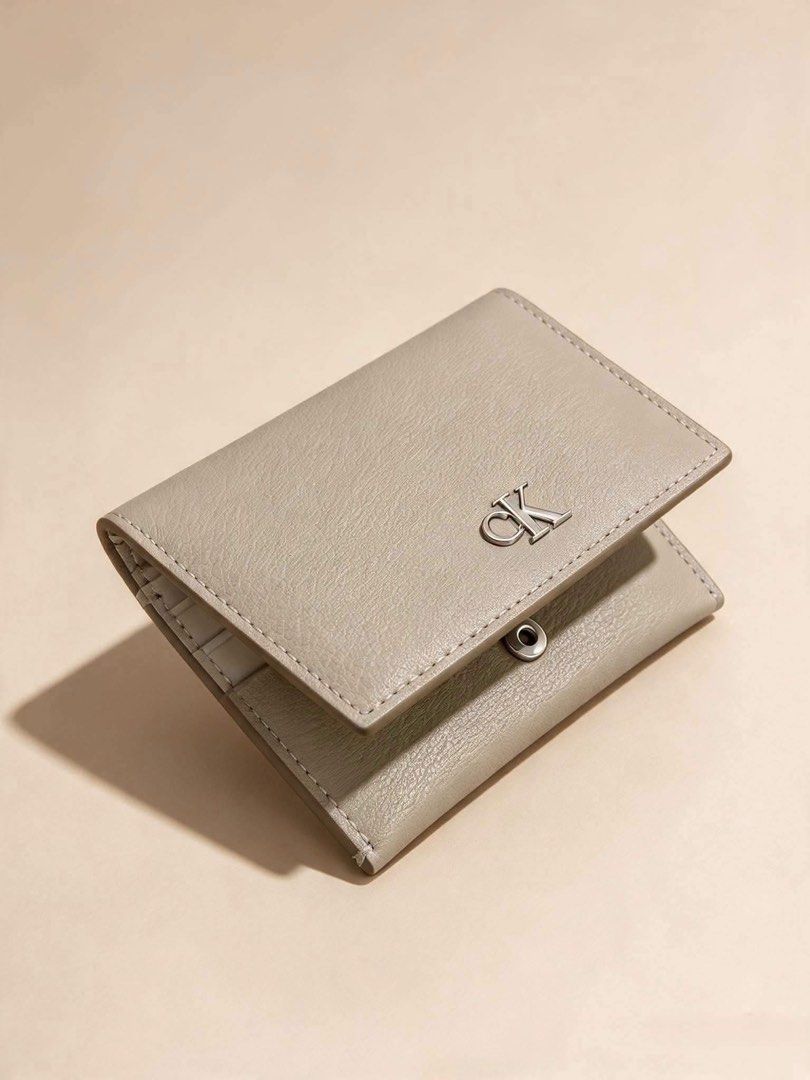 Calvin Klein Monogram Flap Card Case Beige (Category: Wallets & Card holders) located in Santa Rosa. Submitted by miqboutique (Listing ID 1464897921, Image 2). Description: Percect Christmas Gift🎄✨ CK Monogram Flap Card Case ₱1,950 + SF • Ready to ship • Guaranteed Original Fb page: Miq's Boutique.