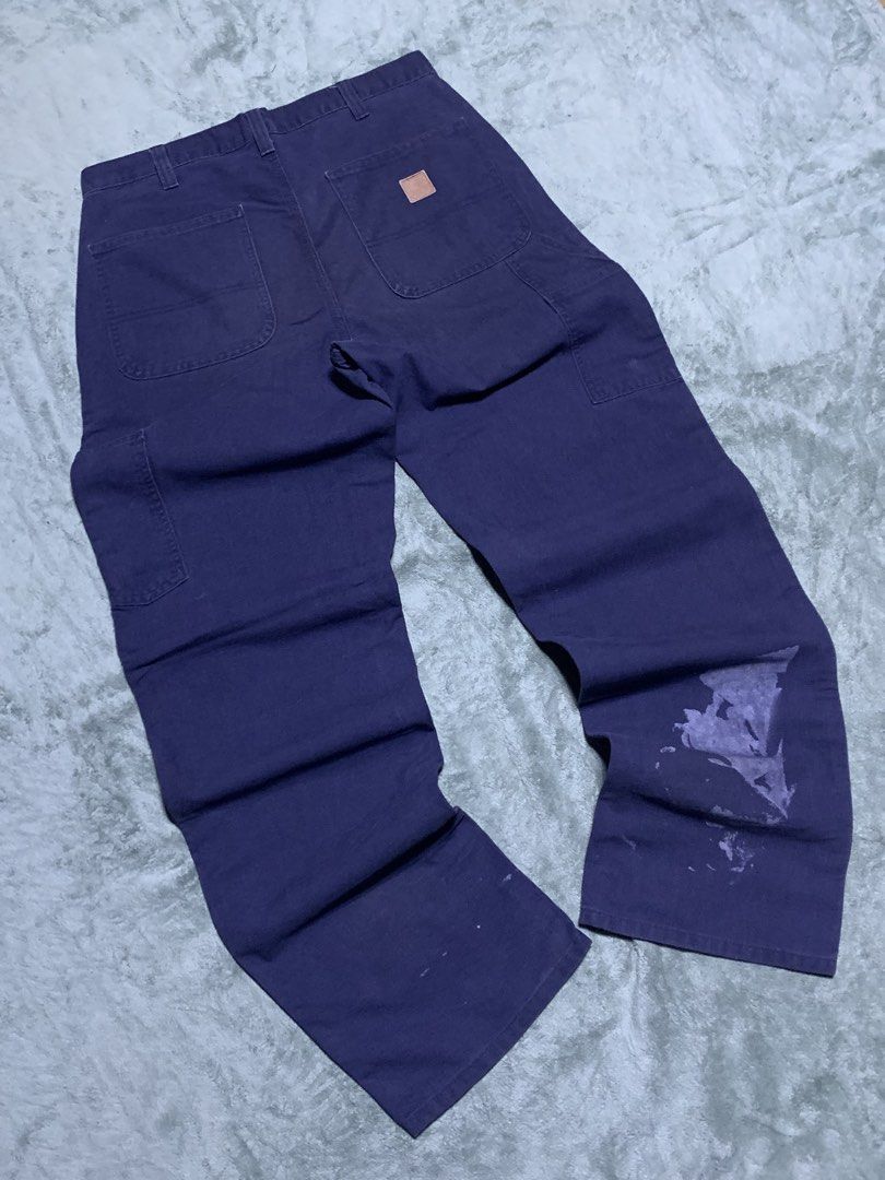 Carhartt Carpenter Code:383-20 (Category: Jeans) located in Mambusao. Submitted by naze77 (Listing ID 1464862533, Image 2). Description: Carhartt Carpenter Code:383-20 W:34 L:44 Hem:10 Issue:paint stain Good condition .