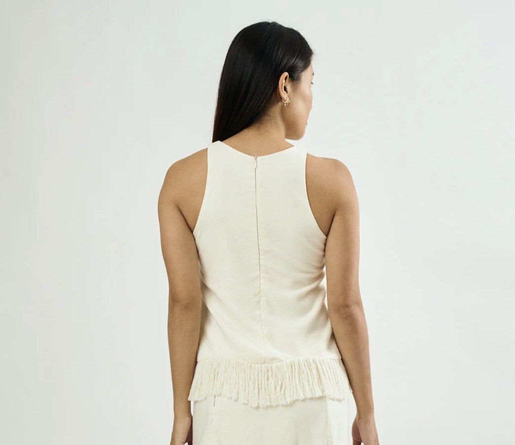 Cariño Freya Top in Cloud (Category: Others Tops) located in Manila. Submitted by maui1015 (Listing ID 1464863540, Image 3). Description: still brand new, haven’t tried on/worn!! with tag also, just got it last saturday!! size M rfs: dont think it will suit me as muchh:(( pls pm for more details❤️.