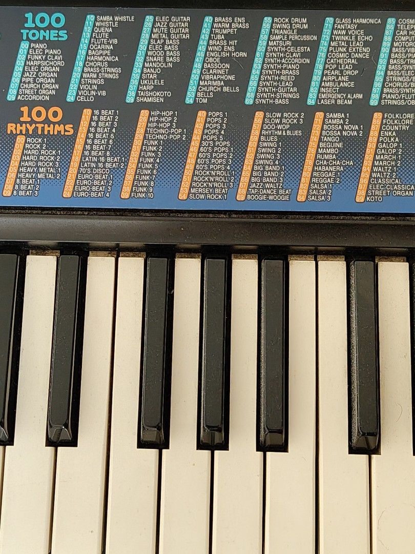 Casio Electric Piano CTK-120 (Category: Musical Instruments) located in Baguio. Submitted by bobafatph (Listing ID 1464793892, Image 2). Description: Location: Cubao Payment: Gcash, GoTyme Condition: Barely used, kept in storage.