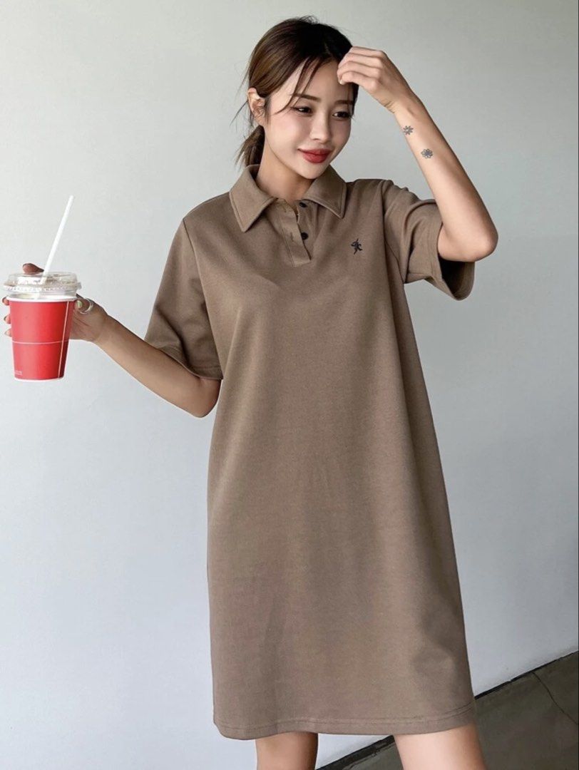 casual polo dress (Category: Dresses) located in Cainta. Submitted by mariacarpio_ (Listing ID 1464778532, Image 2). Description: DAZY Rabbit Embroidery Polo Tee Dress Sundress,Casual Women Dresses (SMALL - MEDIUM).