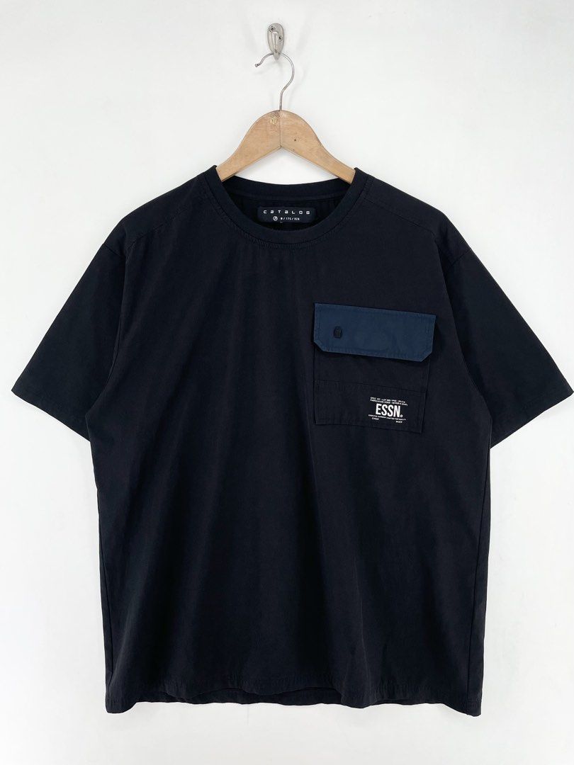 Catalog ESSN Nylon Shirt (Category: Formal Shirts) located in Mandaluyong City. Submitted by armrhts (Listing ID 1464843270, Image 1). Description: Size: Medium Dimensions(inches) •Width: 22" •Length: 27" •Pit to Cuff: 5" .