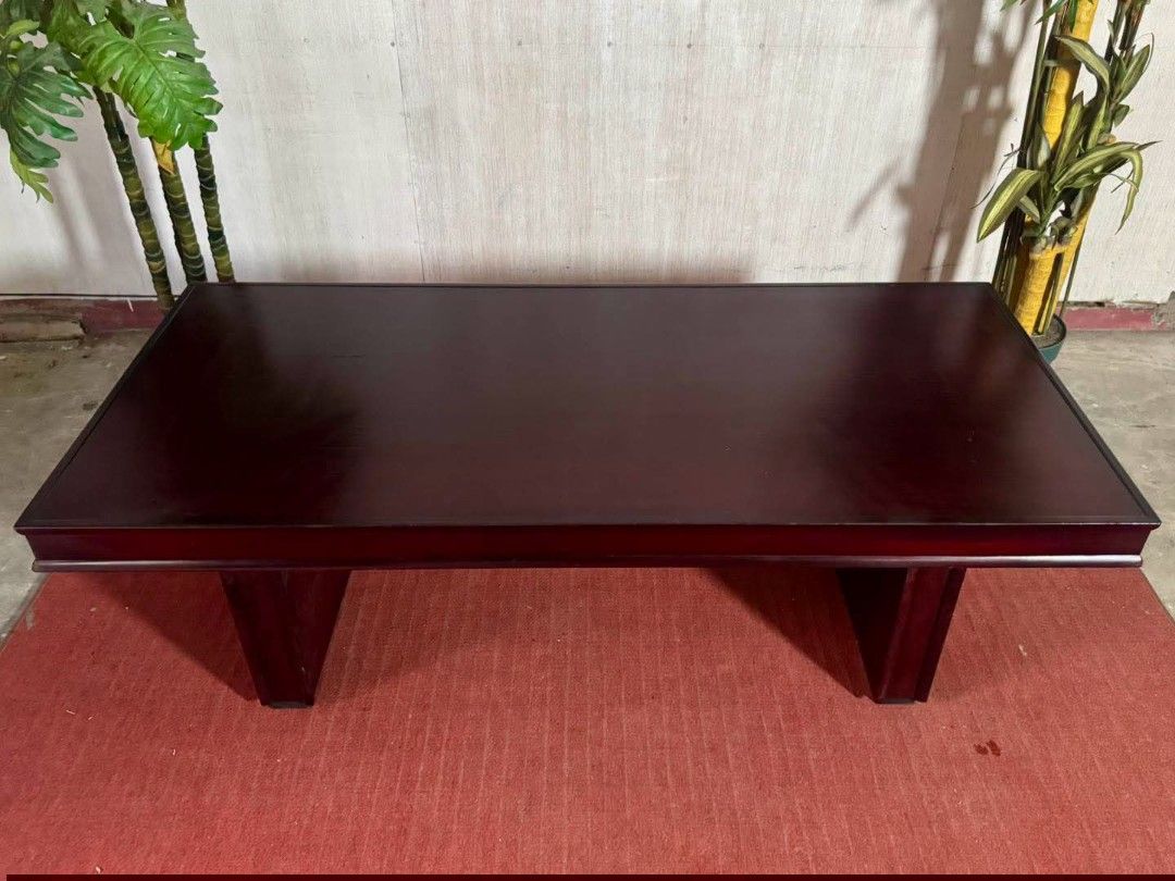 Center Table (Category: Tables & Sets) located in Meycauayan. Submitted by marygracecasimiro (Listing ID 1464828351, Image 3). Description: Solid Wood Center Table 54”L x 24”W x 18”H Php 4,000🩷.
