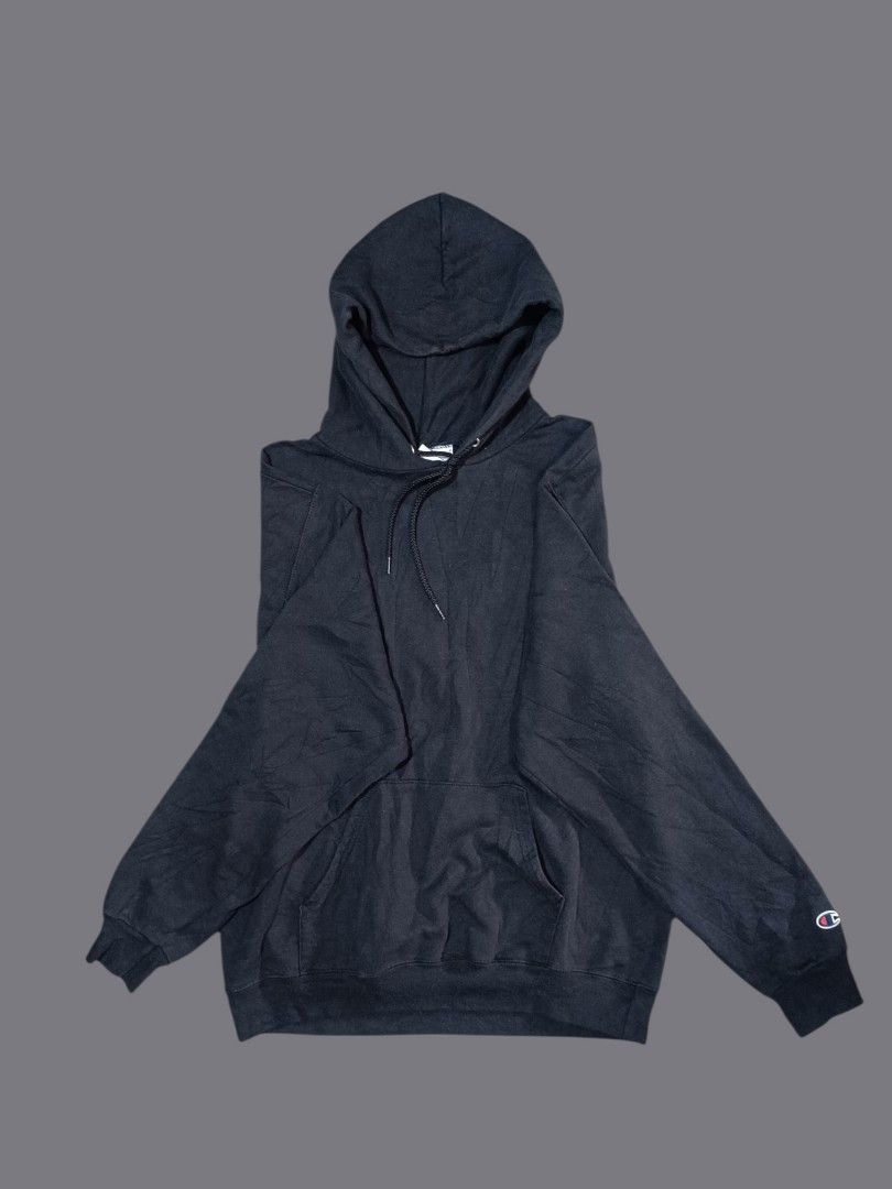 CHAMPION PLAIN BLACK HOODIE (Category: Hoodies) located in Midsayap. Submitted by macoy.picker (Listing ID 1464830166, Image 1). Description: CHAMPION PLAIN BLACK HOODIE SIZE MEDIUM COLOR: 9/10 Dimes: 21.5X26 150+SF.