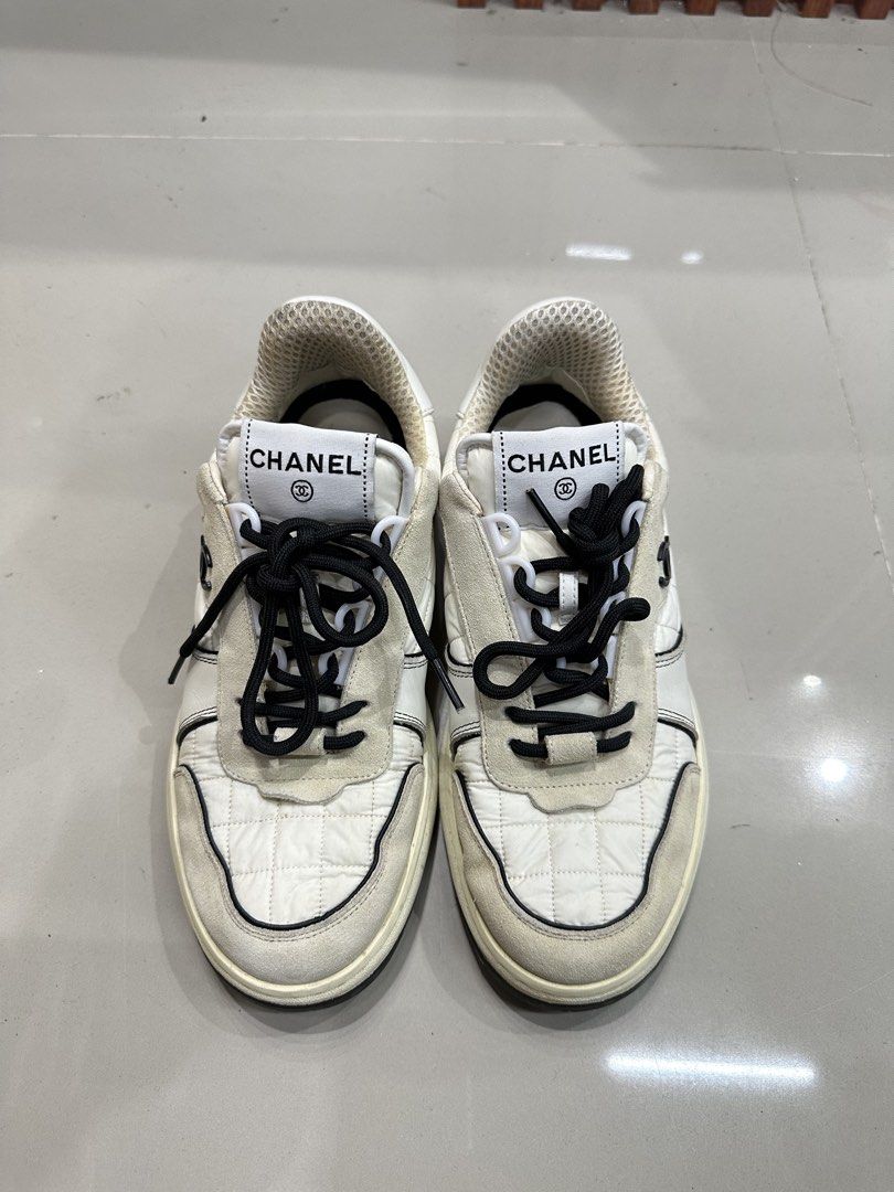 Chanel sneakers size 6 womens (Category: Sneakers & Footwear) located in Paranaque City. Submitted by lovedbyme888 (Listing ID 1464878325, Image 1). Description: In very good condition .