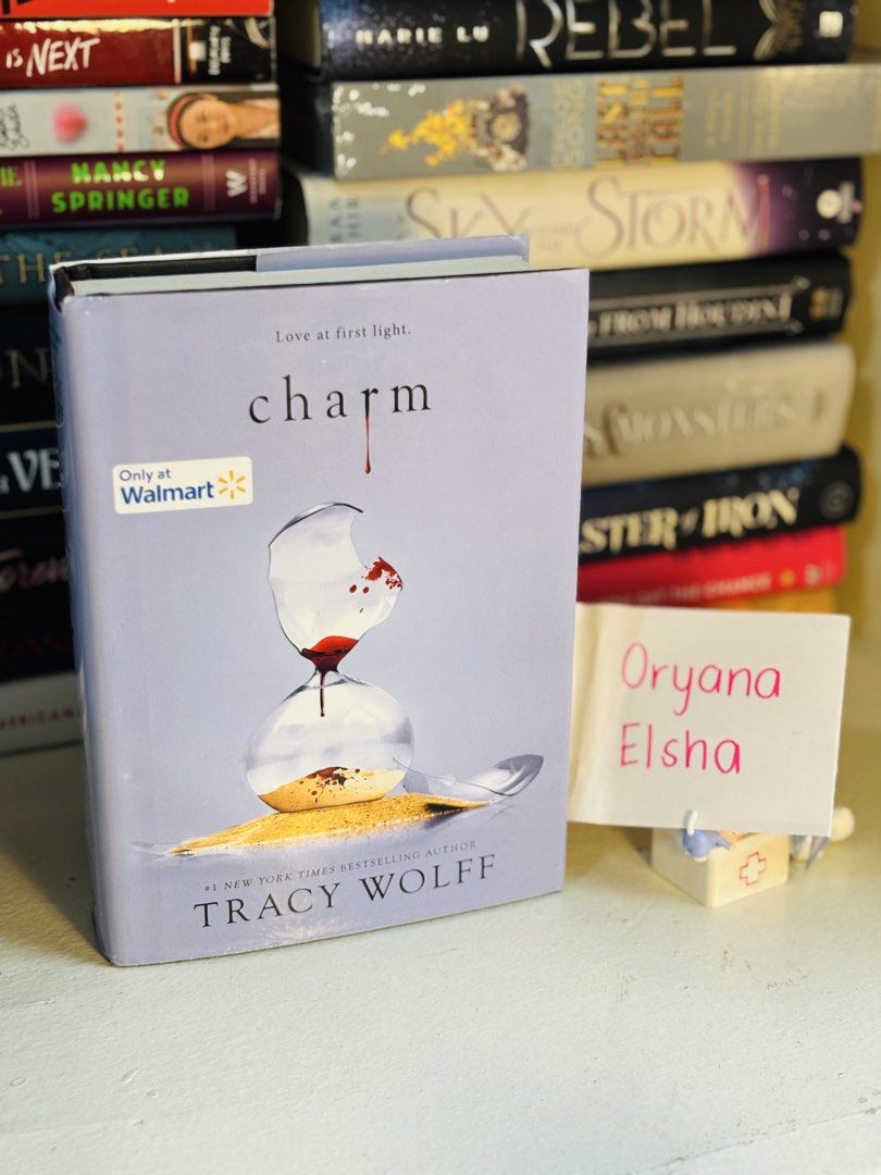Charm by Tracy Wolff Hardcover Novel (Category: Storybooks) located in Manila. Submitted by yanastash (Listing ID 1464860826, Image 1). Description: - Title: Charm by Tracy Wolff - Edition: Walmart Exclusive Hardcover with light blue cover - Genre: Bestselling YA fantasy series - Condition: Clean pages and solid spine 💳 MOP: PAYMENT FIRST • GCash • BPI • GoTyme • MariBank 📦 SHIPPING / DELIVERY • Lalamove • GrabExpress • J&T • Other available co