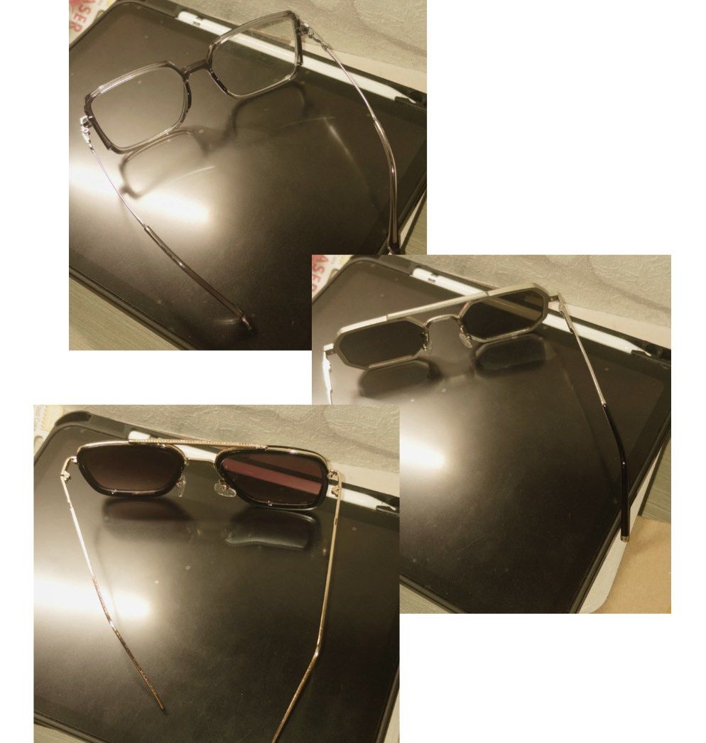 Chic Glasses - sun glasses - cool glasses-luxary dior classes (Category: Sunglasses & Eyewear) located in Pasig City. Submitted by nastkutu (Listing ID 1464946804, Image 2). Description: Glass 1,2,3: ₱409 Glass 1,2,3,4: ₱1,509 Glass 1:₱150 Glass 2:₱169 Glass 3:₱120 DIOR GLASSES: ₱1,200 - Bundle includes 3 distinct pairs of geometric glasses - Features 1 clear frame and 2 tinted - durable metal and acetate -they’re in good condition. -dm for more 