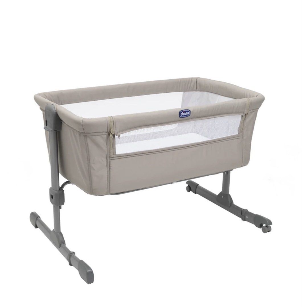 Chicco Next 2 Me (Category: Cots & Cribs) located in Quezon City. Submitted by salesbyina (Listing ID 1464874011, Image 1). Description: Used since January 2026 only, just needs cleaning but good as new. Comes with all inclusions. No box..