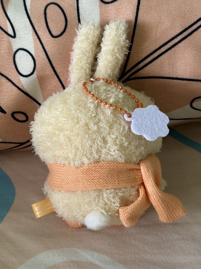 Chiikawa Winter Usagi Mascot Plush Keychain (Category: Character Goods) located in Malolos. Submitted by usagibusagi (Listing ID 1464844818, Image 2). Description: Remaining usagis for decluttering Conditions: Usagi Winter - complete pptg from HK Usagi Winter - 850 Usagi Pajama - SOLD 📍 Malolos, Bulacan 🚚 J&T.