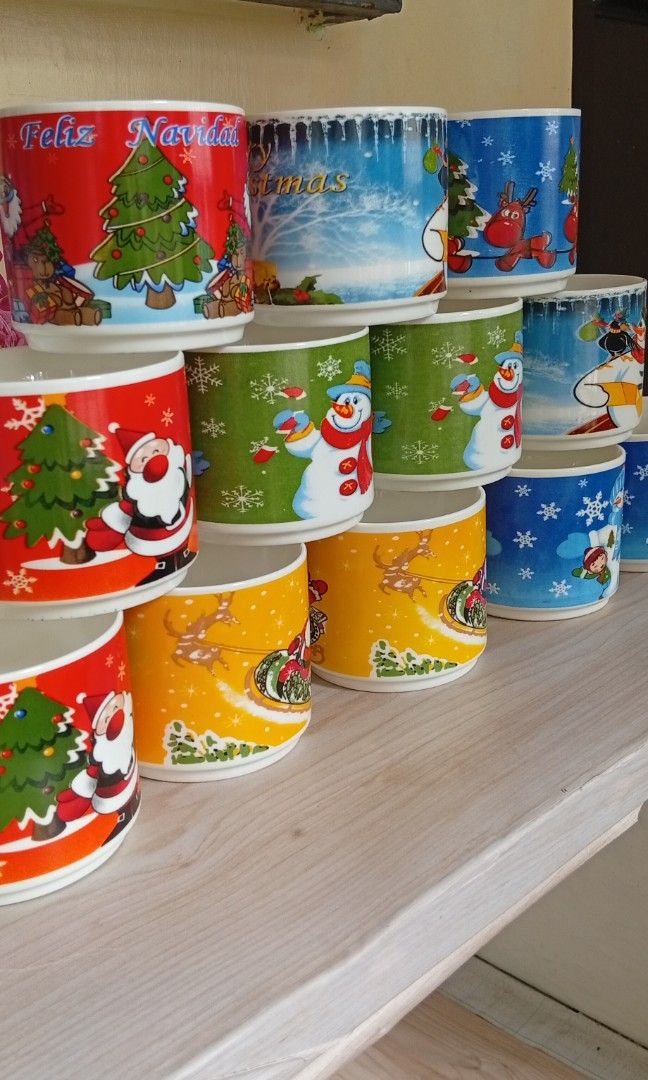 Christmas Mugs (Category: Coffee & Tea Tableware) located in Manila. Submitted by nobledolphin.e03a92 (Listing ID 1464908427, Image 3). Description: Affordable but elegant Christmas Mugs for gift aways,for personal use and even useful for your coffee shop. Hurry buy now while supply last. Super affordable..