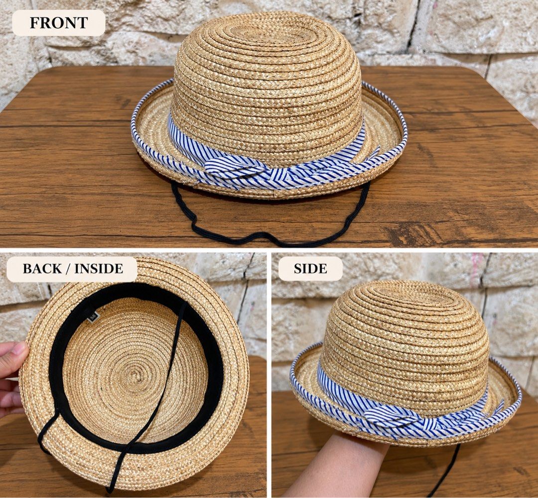 classic straw boater hat (Category: Hats & Beanies) located in San Fernando. Submitted by dntjapansurpluselyu (Listing ID 1464836078, Image 1). Description: .
