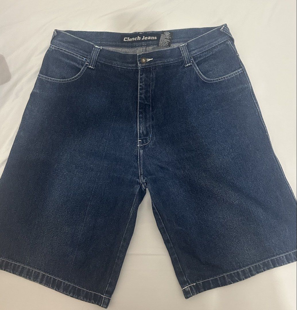 Clench Jeans Denim Shorts Size 40 (Category: Shorts) located in Manila. Submitted by loveonhauls (Listing ID 1464886195, Image 2). Description: clench jeans price still nego ! .