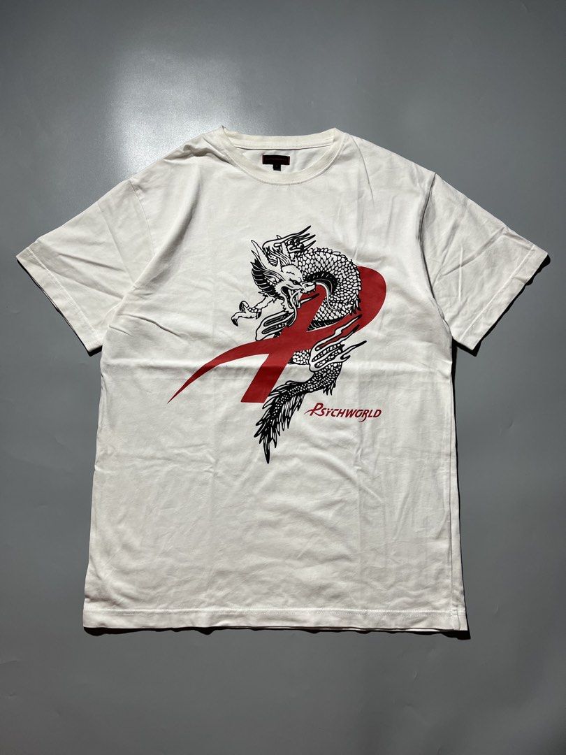 Clot Apparel “Psychworld” Tee (Category: Tshirts & Polo Shirts ) located in Quezon City. Submitted by metro_junkie.ph (Listing ID 1464807628, Image 1). Description: Clot Apparel “Psychworld” Tee Size Small on Tag, Large Fit (21 x 29) Excellent Condition No any Flaw/Issue(s) All Detail Posted 350 + SF.