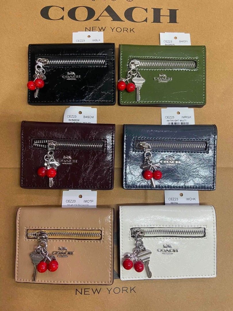 Coach Cardcase with Charms (Category: Wallets & Card holders) located in Quezon City. Submitted by bagsboutiqueph (Listing ID 1464858134, Image 1). Description: LAST PRICE POSTED. LIMITED STOCKS! BRANDNEW WITH INCLUSIONS. COLOR MAY SLIGHTLY VARY IN ACTUAL DUE TO LIGHTING AND CAMERA SETTING. OTHER PHOTOS WILL BE SEND DURING PURCHASE AND FOR SURE BUYERS ONLY. WHEN IN DOUBT, DO NOT ORDER. THANK YOU..