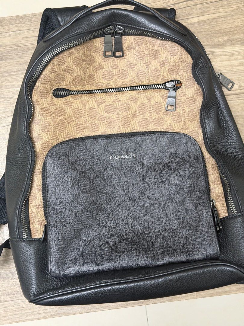COACH ETHAN BACKPACK IN BLOCKED SIGNATURE CANVASS ORIGINAL (Category: Backpacks) located in Pasig City. Submitted by glenlopez_randomthings (Listing ID 1464918921, Image 1). Description: COACH ETHAN BACKPACK IN BLOCKED SIGNATURE CANVASS ORIGINAL RFS: declutter Bought this in Japan last 2024 for around 25k but originally 35k++ discounted ko na sya nabili. Though sa Japan sya, made in the Philippines ung nasa loob ng bag but found out na minanufact