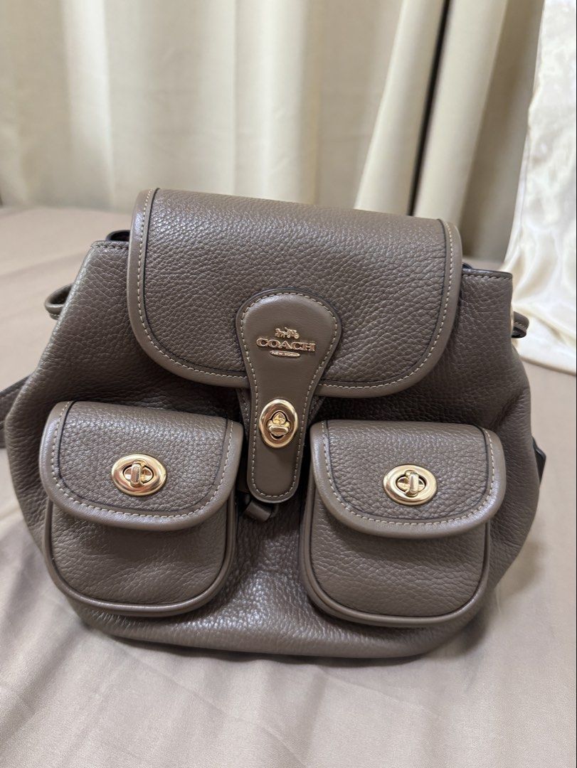 Coach Hadley Backpack (Category: Backpacks) located in Malolos. Submitted by jezareen (Listing ID 1464782936, Image 1). Description: Super cute backpack!! Used only once for my Taiwan trip. In very good condition, no flaws at all! I can send more pictures upon request, especially if you’re a sure buyer. 😊 Reason for selling: I realized I’m not really a backpack/cutesy type of person. .
