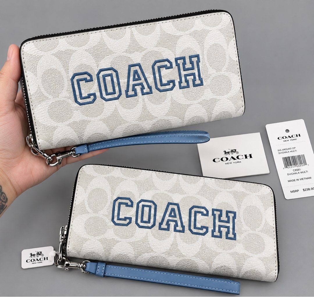 Coach Long Zip Around Wallet (Category: Wallets & Card holders) located in Binan City. Submitted by pinkykeenshop (Listing ID 1464898231, Image 1). Description: .