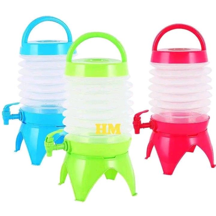 collapsible plastic water dispenser with spigot and stand (Category: Other Home Furniture) located in Manila. Submitted by vannie30 (Listing ID 1464776032, Image 1). Description: collapsible plastic water dispenser with spigot and stand pm me COD via lalamove.