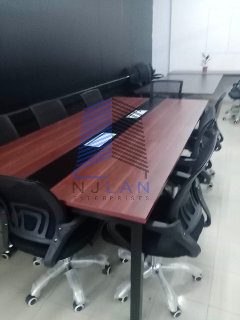 CONFERENCE TABLE (Category: Office Furniture & Fixtures) located in Caloocan City. Submitted by boldwind_7b70cf (Listing ID 1464783599, Image 1). Description: Conference Table Rectangular MFC finish/laminates Metal frame.