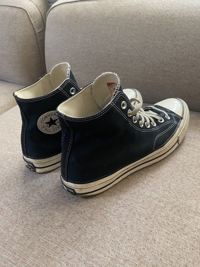 Converse Chuck Taylor 70 - Black (Category: Casual Shoes) located in San Fernando. Submitted by karoljoseph20 (Listing ID 1464825324, Image 2). Description: Preloved Size 10 US (10UK Converse sizing) No issue.
