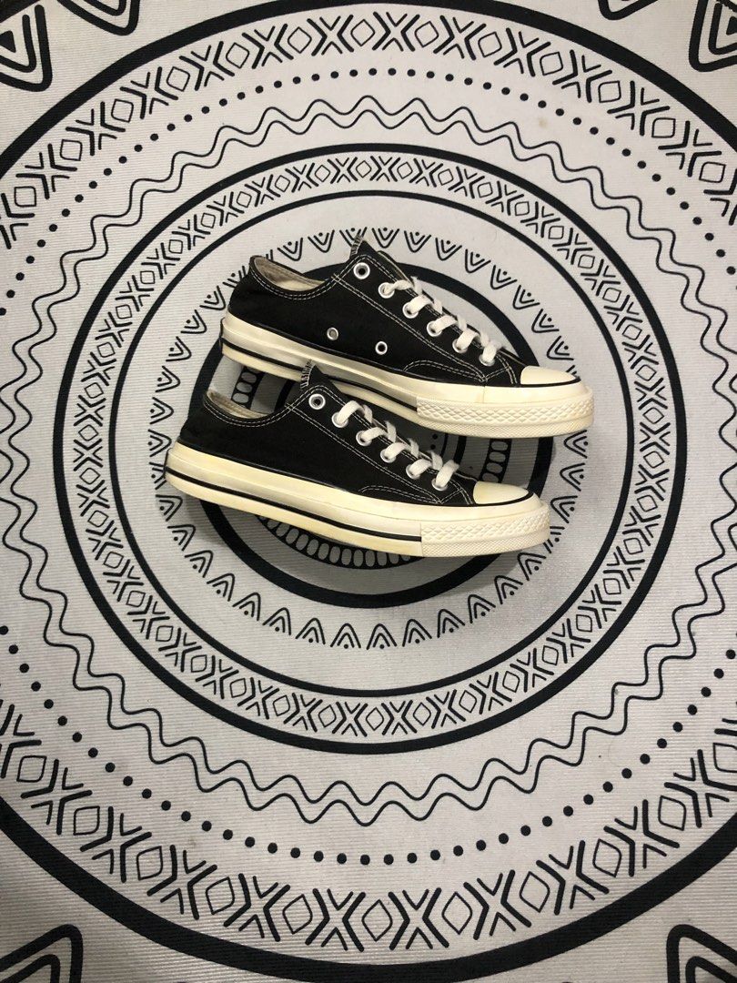 Converse Chuck Taylor 70’s Low 🔥 (Category: Sneakers) located in Quezon City. Submitted by sjts22 (Listing ID 1464932106, Image 1). Description: •Verygood condition •Minimal heeldrag .