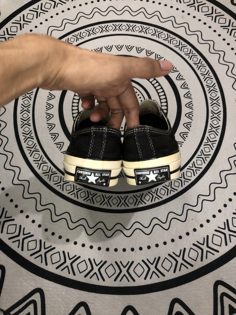 Converse Chuck Taylor 70’s Low 🔥 (Category: Sneakers) located in Quezon City. Submitted by sjts22 (Listing ID 1464932106, Image 3). Description: •Verygood condition •Minimal heeldrag .