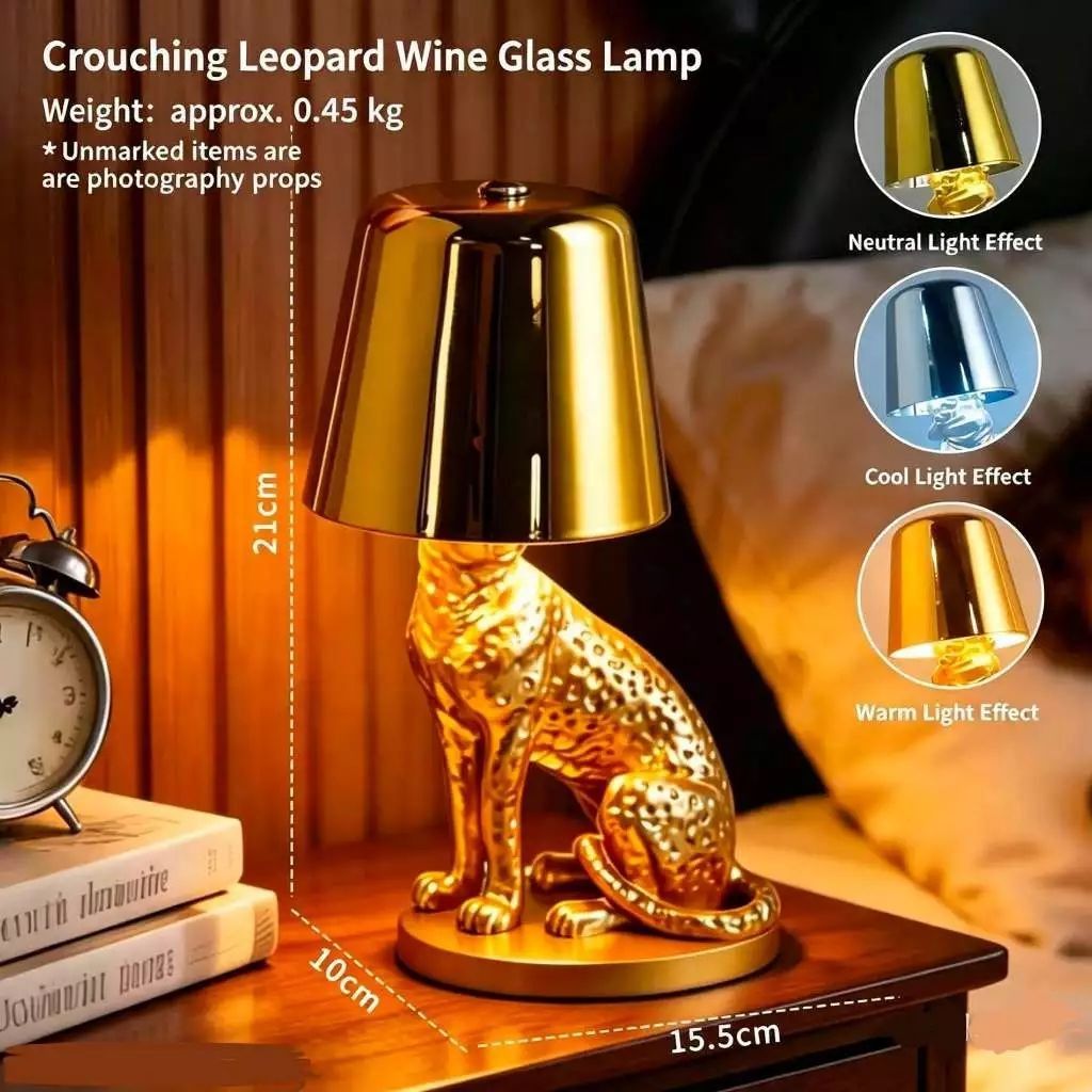 CREATIVE LEOPARD BEDSIDE LAMP (Category: Other Home Decor) located in Manila. Submitted by cristytah (Listing ID 1464866372, Image 3). Description: ✨ CREATIVE LEOPARD BEDSIDE LAMP ✨ 🪔 Reading Human Figurine Night Light 💰 PRICE: ₱1,580 / PIECE Add a playful yet stylish touch to your space with this charming leopard figurine lamp. 🐆✨ Perfect for your bedside table, desk, living room, or as a unique gift! ✨ ON HAND ✨ Available in 2 designs ✨ Sold