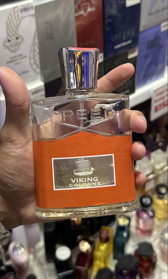 Creed Viking Cologne (Category: Fragrance & Deodorants) located in Manila. Submitted by r.nicole565 (Listing ID 1464935989, Image 2). Description: -U.S Tester Perfumes ✨ -4-5hours Longevity 🌿 -Affordable & Worth the price 💸 -Wide Selection of Scents for Men & Women 🥰 -Perfect for Gifting 🎁 -Trusted by Many! 👌🏻.