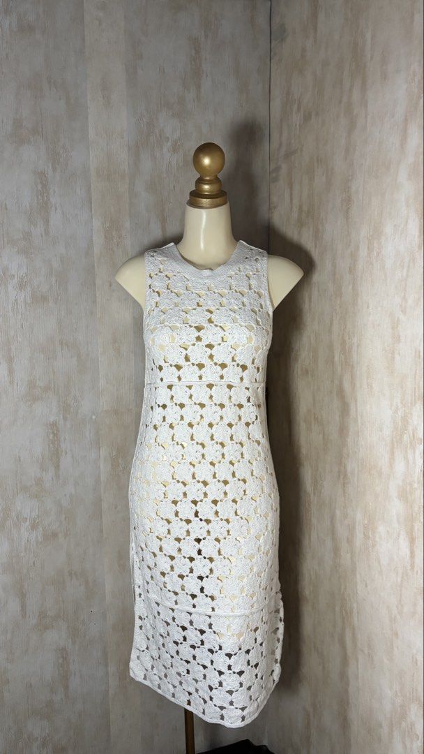 Crochet beach dress (Category: Dresses) located in Dasmarinas. Submitted by lovemerit (Listing ID 1464876855, Image 1). Description: Can fit small to med No flaw! .