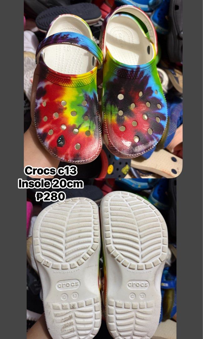 Crocs c13 (Category: Babies & Kids Fashion) located in Koronadal. Submitted by bulilitfam (Listing ID 1464895056, Image 2). Description: Ukaysource Nsa pics details eaxh.