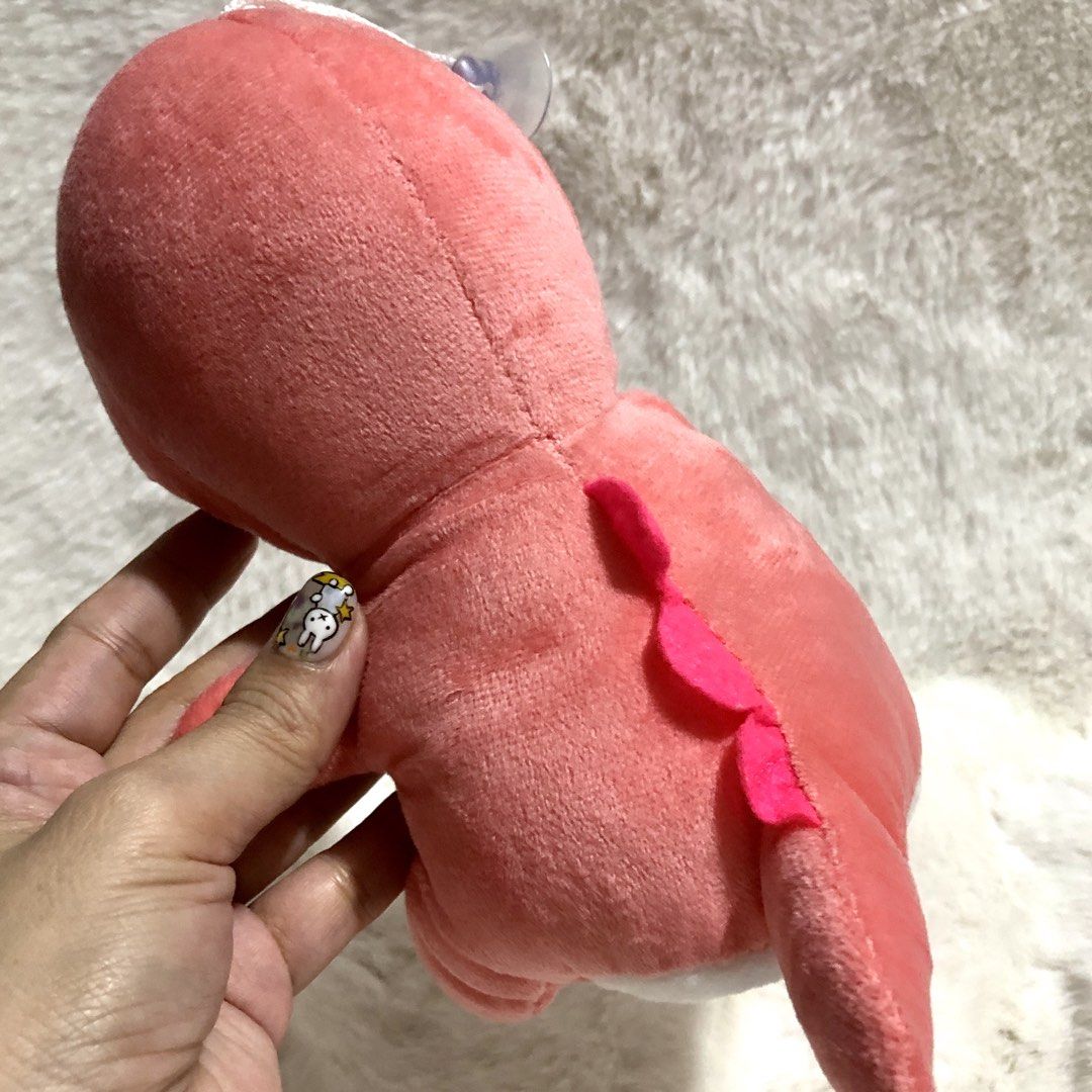 Cute Dino Plush (Category: Everything Else Others) located in Quezon City. Submitted by kitsune.treasures (Listing ID 1464926596, Image 3). Description: *First to pay policy! *1 day reservation only. Failure to pay on time, auto cancel. 📍Quezon City * MOD: J&T | Lalamove * MOP: GCASH | BPI 📦ON HAND AND READY TO SHIP! CONDITION: WHAT YOU SEE IS WHAT YOU GET. Dimensions: Kindly check the photos for the actual measurements. Please check all the ph