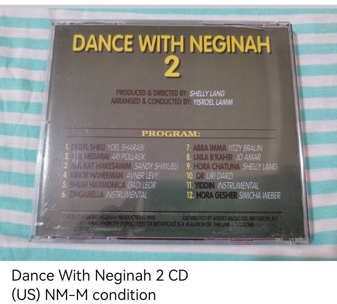 Dance With Neginah 2 CD (unsealed) (Category: CDs & DVDs) located in Dangcagan. Submitted by cd_haven5 (Listing ID 1464815913, Image 2). Description: #FORSALE #FORSALE #FORSALE #Authentic #Legit #Original We only sell original items. All items posted are on hand. Please message me for availability of the item/s because the items are also posted on my other online stores. All items are imported unless stated PH. We also accept Pre-orders. Payment 
