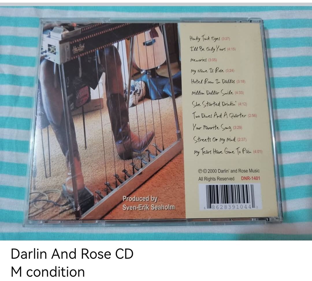 Darlin And Rose CD (unsealed) (Category: CDs & DVDs) located in Dangcagan. Submitted by cd_haven5 (Listing ID 1464816531, Image 2). Description: #FORSALE #FORSALE #FORSALE #Authentic #Legit #Original We only sell original items. All items posted are on hand. Please message me for availability of the item/s because the items are also posted on my other online stores. All items are imported unless stated PH. We also accept Pre-orders. Payment Metho