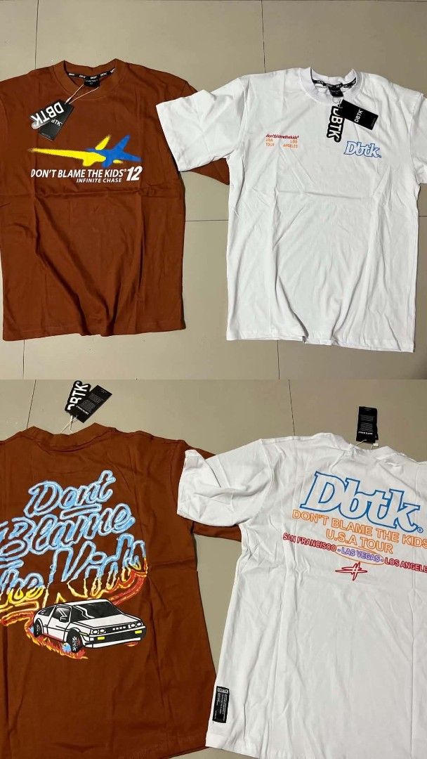 DBTK GRAPHIC TEE (Category: Tshirts & Polo Shirts ) located in Cainta. Submitted by vlad_21 (Listing ID 1464927637, Image 3). Description: FS: DBTK GRAPHIC SHIRTS 350 each With individual ziplock Complete tags Top quality grade Antipolo location .
