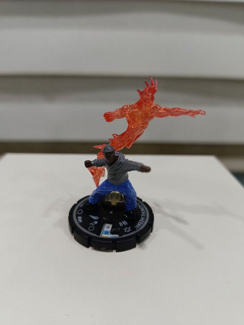 DC Comics Heroclix Origins Jakeem Thunder (Category: Figurines & Statues) located in Manila. Submitted by calvin3teri (Listing ID 1464800049, Image 1). Description: 200 Super Rare Grab/Lalamove only ( buyer will book and shoulder fee ) MOP: Gcash .