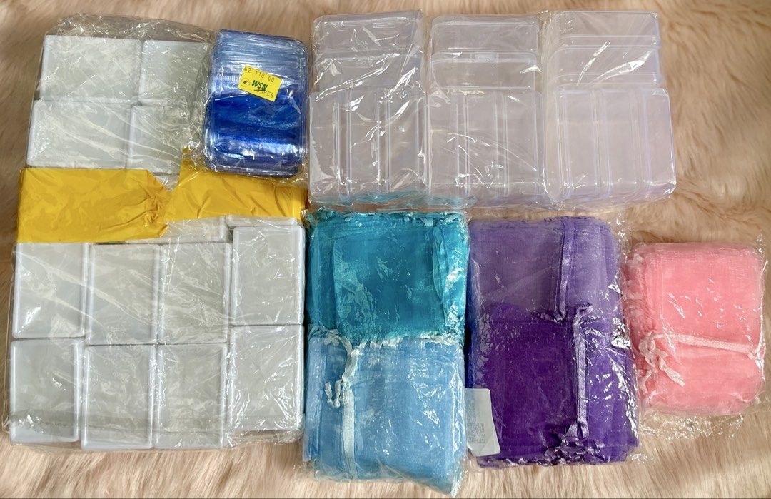 Decluttering, Take All Beads! (Category: Craft Supplies & Tools) located in Mandaluyong City. Submitted by charmcgl (Listing ID 1464860372, Image 2). Description: FS: take all sale @ Php 2999 (from Php 3200) rfs: Decluttering mop: BPI, GCash shipping: Grab, Lalamove pick-up: Mandaluyong City more or less, Php 5500-6000 worth 40 pcs pvc pouch 200+ pcs organza pouches 30+ acrylic cases 3 packs 1.5mm satin cord 8 packs wax cord 3 mini rolls wax thre