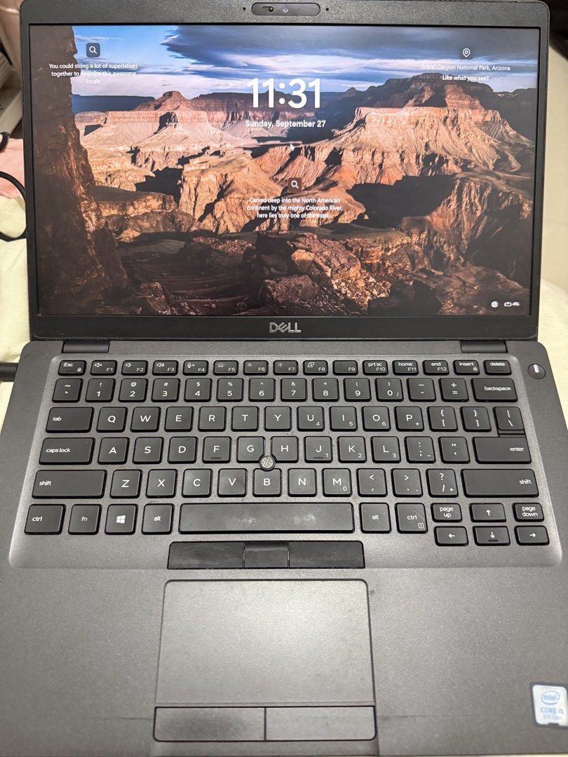 Dell Latitude Laptop Intel Core i5 (Category: Laptops & Notebooks) located in Manila. Submitted by mdbuno (Listing ID 1464891113, Image 1). Description: - Model: Dell Business Laptop (Dark Grey) - Processor: Intel Core i5 - OS: Windows (tested and working) - Features: Standard keyboard, trackpoint nub, large trackpad, rubber feet, and cooling vents - Condition: Minor scuffs on the outer lid from normal carrying, fully functional - Inclusions: Lap