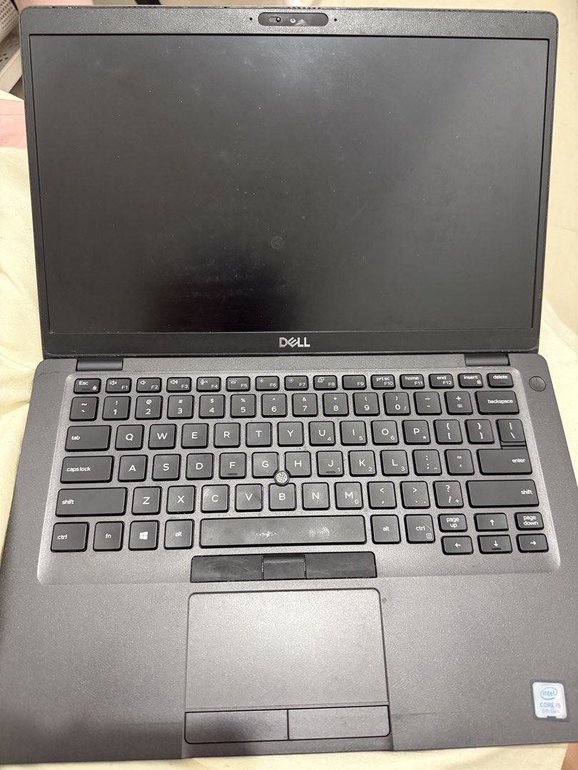 Dell Latitude Laptop Intel Core i5 (Category: Laptops & Notebooks) located in Manila. Submitted by mdbuno (Listing ID 1464891113, Image 3). Description: - Model: Dell Business Laptop (Dark Grey) - Processor: Intel Core i5 - OS: Windows (tested and working) - Features: Standard keyboard, trackpoint nub, large trackpad, rubber feet, and cooling vents - Condition: Minor scuffs on the outer lid from normal carrying, fully functional - Inclusions: Lap