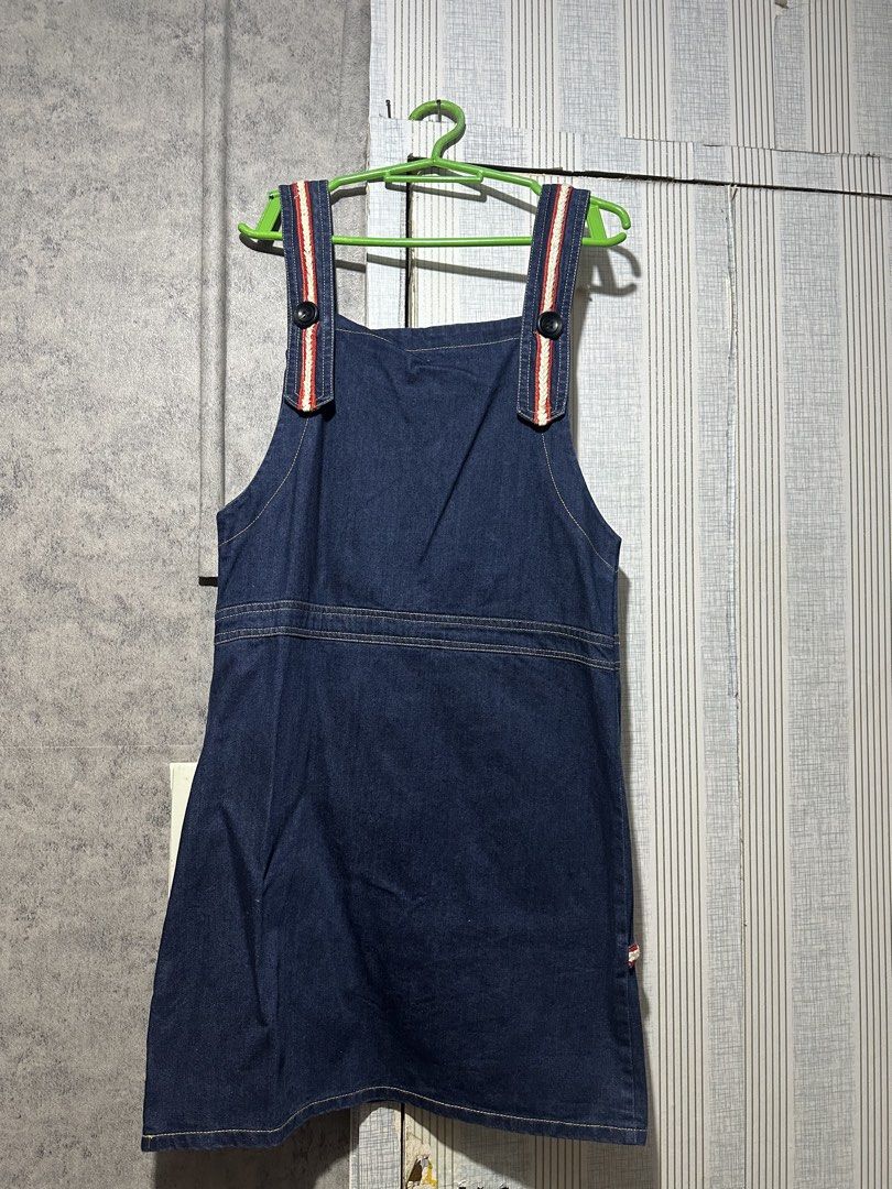 Denim Romper (Category: Rompers) located in Paranaque City. Submitted by byclaires.co (Listing ID 1464826086, Image 1). Description: — Used once .