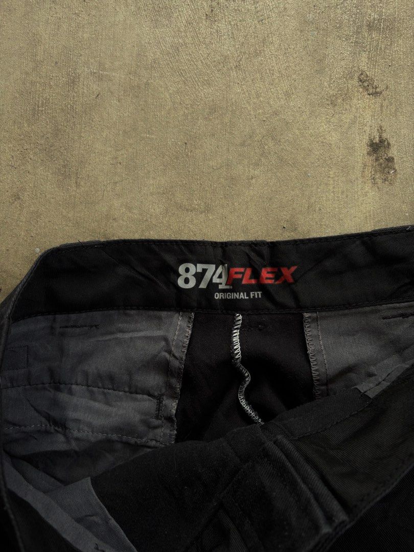Dickies 874 Flex Original Fit Work Pants Black (Category: Trousers) located in Naga. Submitted by ajrc.shop (Listing ID 1464794663, Image 3). Description: Dickies 847 Original Fit ✅Size: L ✅Width: 34-35 ✅Length: 44 ✅Color Rate: 9/10 ✅Issue: None ✅Need Wash ✅Location: Bicol Naga City, Camarines Sur ✅Courier: J&T Express/Flash Express ✅MOP: Gcash only.