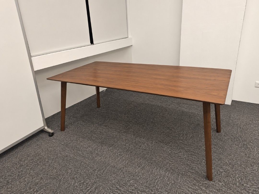 Dining Table (Category: Tables & Sets) located in Singapore. Submitted by barcayaprocks (Listing ID 1464812039, Image 2). Description: take all. make it easy for me to give it to you. dont ask me questions. just head down to my place take it and go. thanks! 1.8m dining table 1m diameter round table chair.