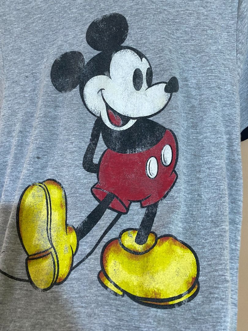 Disney Mickey Mouse Ringer Shirt (Category: Tshirts & Polo Shirts ) located in Cadiz. Submitted by thespotcdz (Listing ID 1464783664, Image 3). Description: Small 17 x 28 9.5/10 rate w/ small stains.