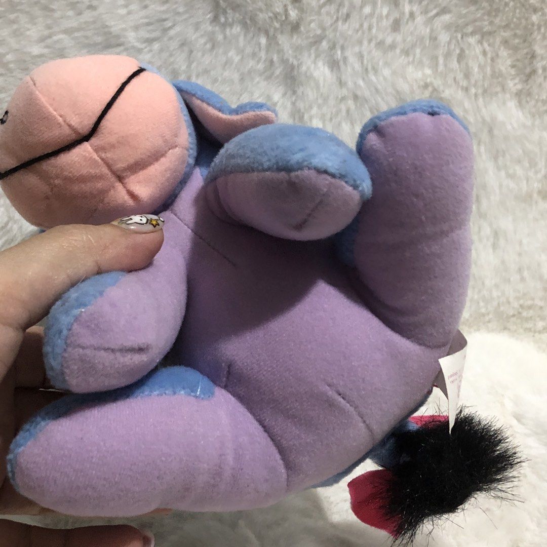 Disney Winnie the Pooh Eeyore Plush (Category: Infant Playtime) located in Quezon City. Submitted by kitsune.treasures (Listing ID 1464926098, Image 3). Description: *First to pay policy! *1 day reservation only. Failure to pay on time, auto cancel. 📍Quezon City * MOD: J&T | Lalamove * MOP: GCASH | BPI 📦ON HAND AND READY TO SHIP! CONDITION: WHAT YOU SEE IS WHAT YOU GET. Dimensions: Kindly check the photos for the actual measurements. Please che