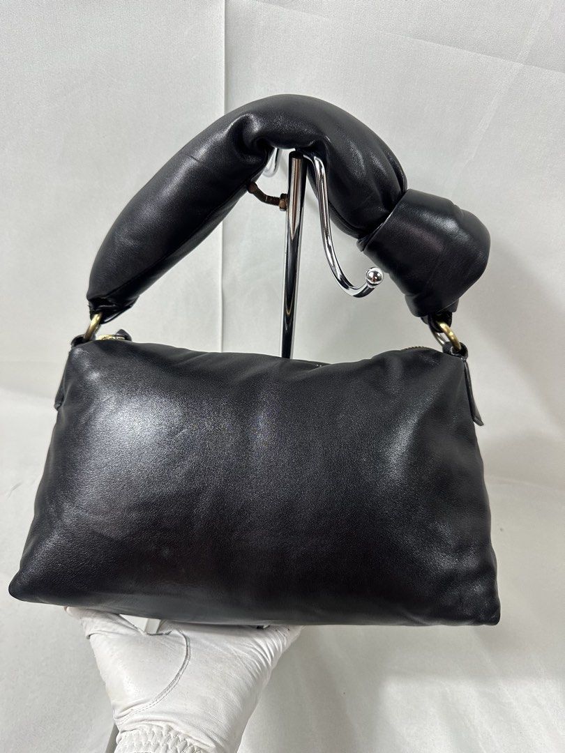 Dries Van Noten Padded Leather Bag (Category: Luxury Bags & Wallets) located in Cabanglasan. Submitted by thefashiongarage.co (Listing ID 1464791740, Image 3). Description: Title - Dries Van Noten Model/Name - Padded Leather Bag Size on Tag - Conditiion - Excellent Condition with no major issue - No Rubs Dimension (WxLxH) - 12x7 Inches Category- Y2K/ Avant Garde/ Archival Fitting - True to Size Made in - India Material - 80% Leather/ 20% Polyeste