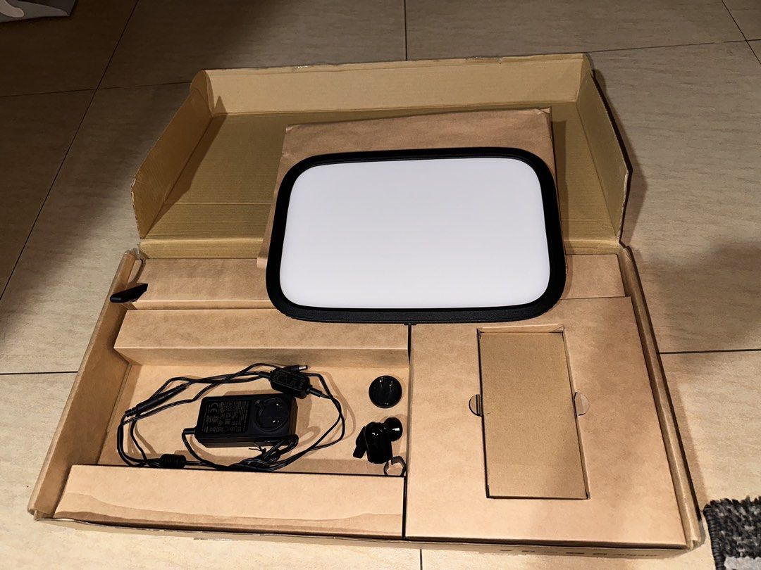 Elgato Key Light Wi-Fi Enabled Studio Light (Category: Lighting & Studio Equipment) located in Makati City. Submitted by leodasal3296940 (Listing ID 1464877197, Image 2). Description: (Almost Brand New) Elgato Key Light (Complete Set) Condition: 9.9/10 (Barely used, 100% working, no scratches) The gold standard for streaming, Zoom calls, and content creation. Soft, glare-free lighting that mounts cleanly to your desk and connects wirelessly to yo